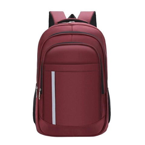 Large Capacity Waterproof Business Laptop Backpack Multi Compartment Reflective Safety Strip Men Women Daily Travel Daypack