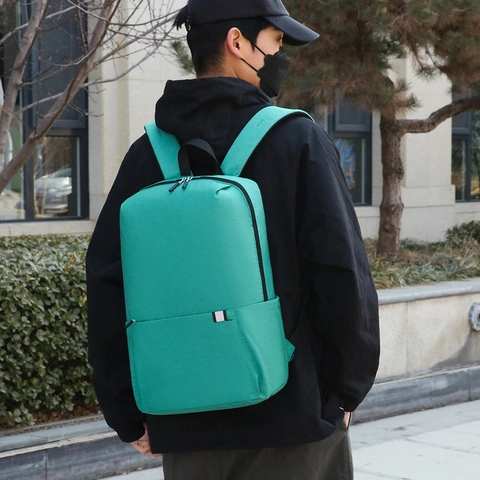 Leichter Oxford Gewebe Rucksack Für Herren Damen Einfache Mode Große Kapazität Reise Schultasche Mit Reflexstreifen Business Daypack