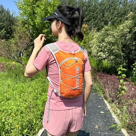 Lightweight Outdoor Hydration Backpack For Running Cycling Marathon Sports Breathable Reflective Vest Bag For Men Women