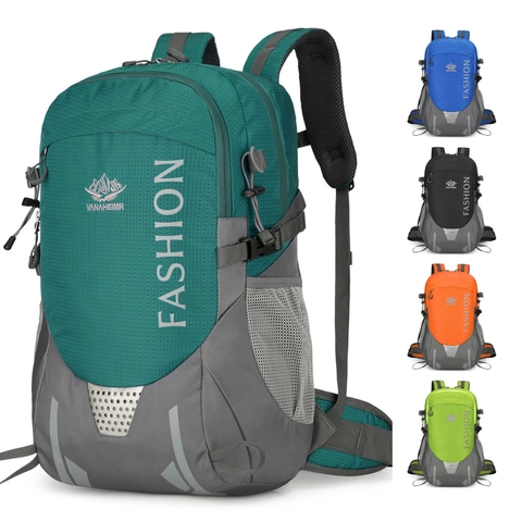 Large Capacity Outdoor Hiking Backpack Waterproof Travel Sports Rucksack Unisex Lightweight Camping School Daypack