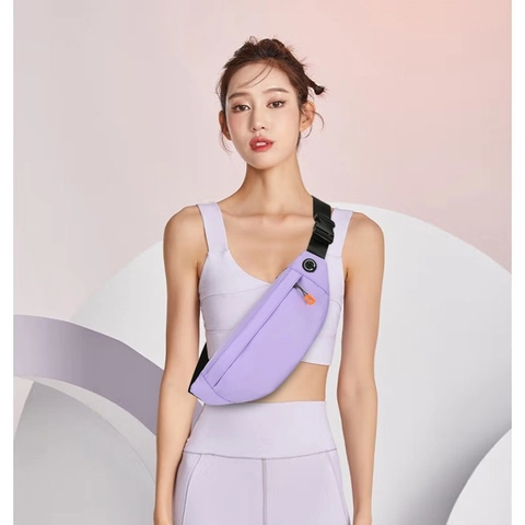 Waterproof Sports Running Waist Bag For Men Women Lightweight Fitness Fanny Pack With Earphone Hole Adjustable Belt Bag