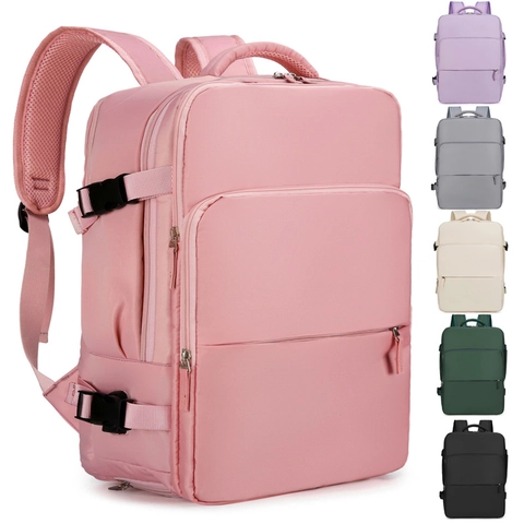 Zaino per Laptop Business in Tessuto Oxford di Grande Capacità Zaino da Viaggio Idrorepellente Con Porta di Ricarica USB per Uomo Donna Borsa da Scuola Casual