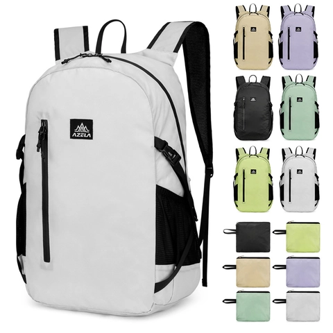 Ultraleichter Faltbarer Outdoor Wanderrucksack Wasserabweisend Große Kapazität Sportrucksack Für Reisen Radfahren Damen Herren Rucksack