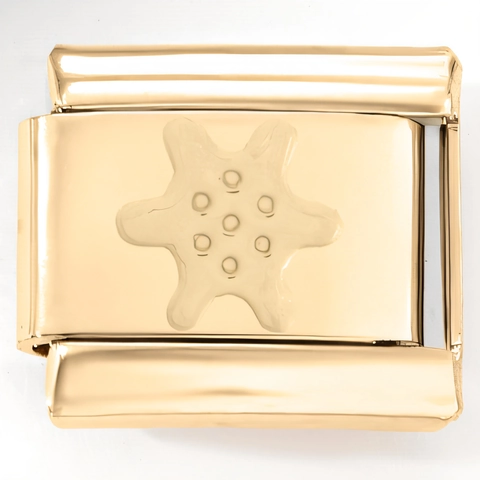 Ciondoli Italiani in Acciaio Inossidabile Oro per Bracciale Modulare Smalto Slogan Animale Gioielli Fai da Te Accessori Regalo