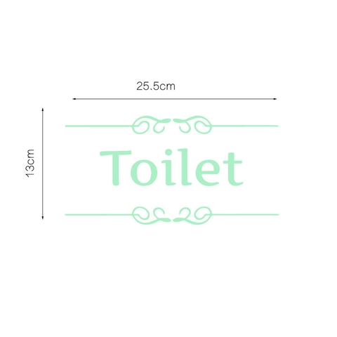 Lichtgevende Toilette Bord Muursticker Glow In The Dark PVC Badkamer Deursticker Bloemenkrullen Ontwerp Decoratieve Sticker
