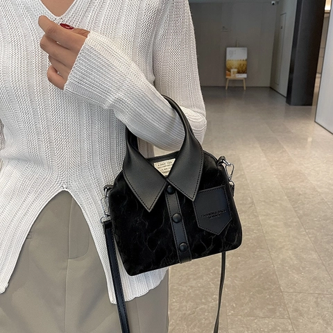 Creatief Hemd Ontwerp PU Lederen Schoudertas Vrouwen Mode Nieuwigheid Enkele Schouder Messenger Handtas Dagelijkse Portemonnaie