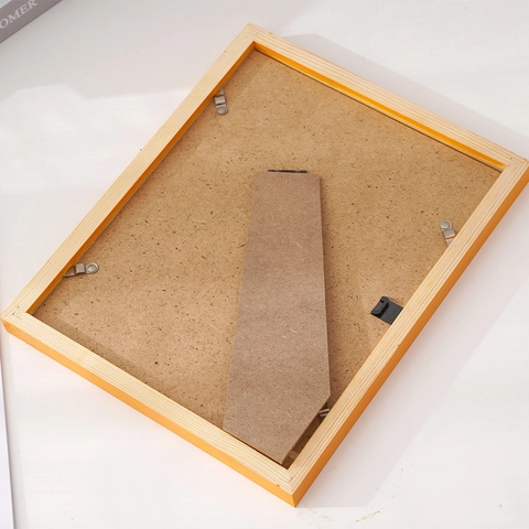 Cadre Photo Moderne en Bois de Pin Massif Pour Bureau Décoration Murale Cadre Minimaliste Pour Maison Bureau Galerie
