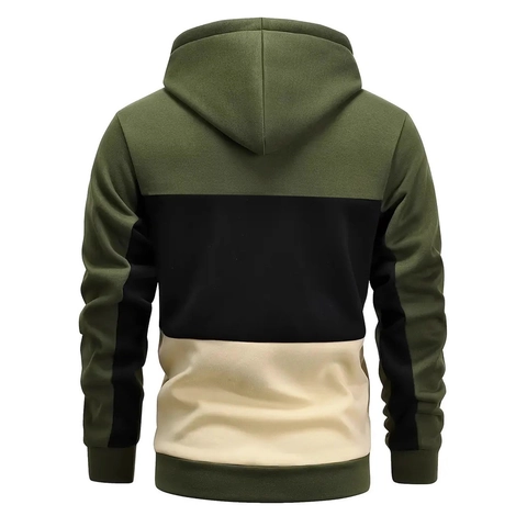 Dames Casual Hoodie Met Lange Mouwen Color Block Letter Print Hoodie Met Kangoeroezak Streetwear Pullover Tops