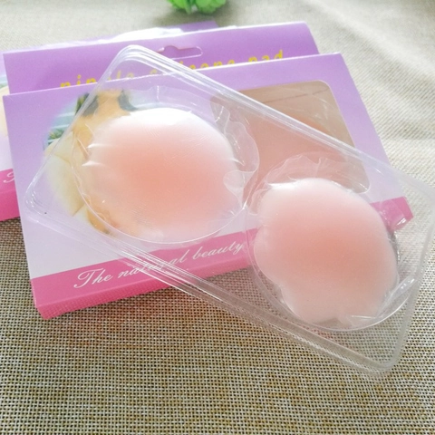 Invisible Silicone Nipple Covers Thin Breathable Seamless Nipple Pads For Women Dress Swimming Waterproof Lingerie Accessories