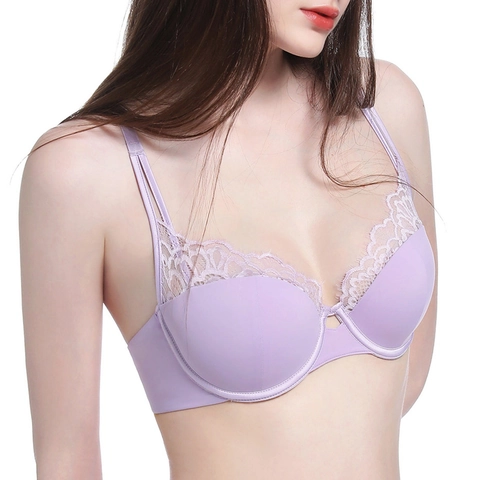 Sexy Leopardenmuster Spitze BH Für Damen Französischer Stil Dünne Formschaumschale Mit Bügel Minimizer Atmungsaktiv Push Up Dessous