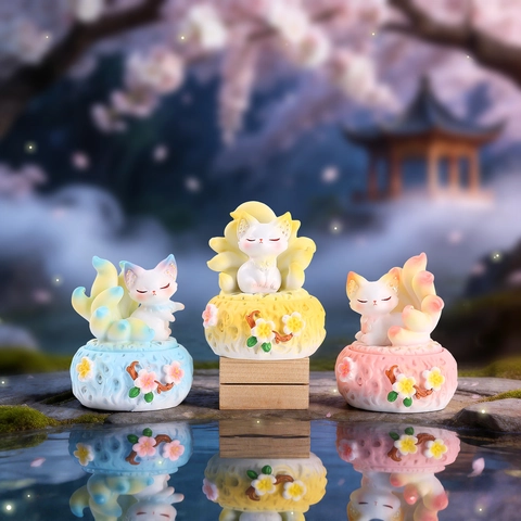 Blind Box Desktop Ornament Animal Figurine Resin Sculpture Carrying Natural Crystal Stone Good Luck Success Desk Decor