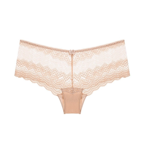 Damen Sexy Spitzenunterwäsche Schleife Transparente Lingerie Atmungsaktive Low Waist Unterhosen Mit Baumwollzwickel Slips