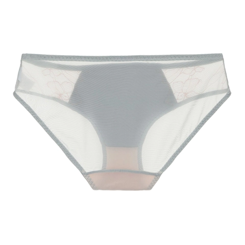 Französische Sexy Transparente Wimpernspitze Unterwäsche Damen Niedrige Taille Hüftlifts Mesh Slips Baumwolle Zwickel Dessous