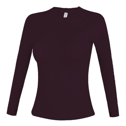 Dames Sneldrogend Yoga Top Lange Mouw Slim Fit Sport T-Shirt Ademend Naadloos Training Sportkleding Met Duimgaten