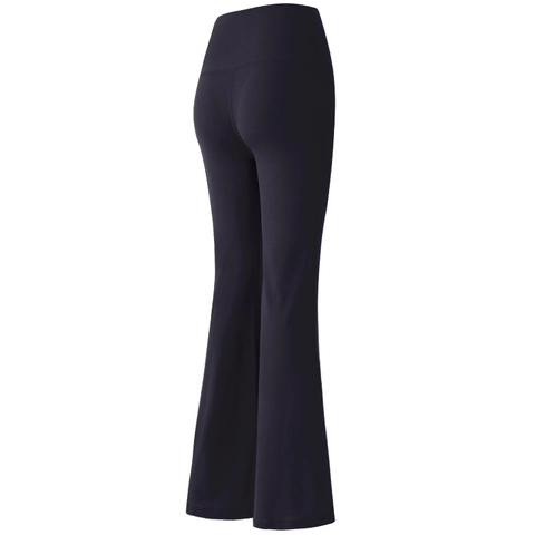 Dames High Waist Flare Yogabroek Naked Feel Buikcontrole Workout Leggings Butt Lift Hardlopen Fitness Sportbroek