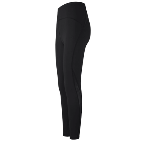 Pantalones de Yoga de Cintura Alta para Mujer Empolvado de Malla Control de Abdomen Levantamiento de Glúteos Leggings Deportivos