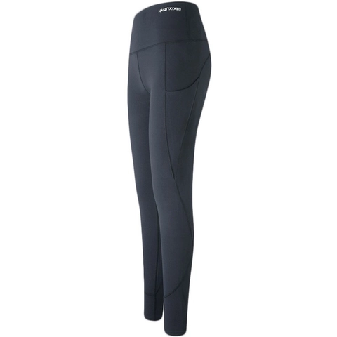 Pantalones de Yoga de Cintura Alta para Mujer Con Bolsillos Laterales Control de Abdomen Leggings de Entrenamiento Levanta Glúteos