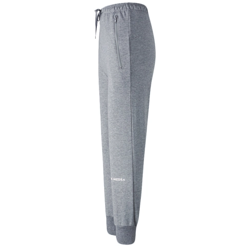 Damen Casual Lockere Sweatpants Hohe Taille Jogger Mit Reißverschlusstaschen Gerippte Bündchen Elastischer Kordelzug Sport Laufhose Yoga Hose
