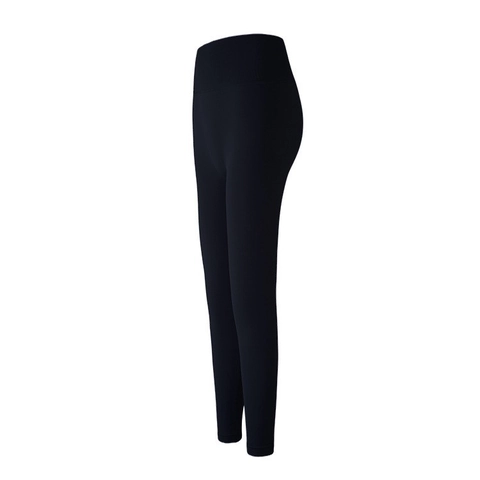 Damen Hohe Taille Bauchkontrolle Yogahose Nahtlos Pfirsich Po-Lift Workout Leggings Fitness Laufen Sport Lange Hose