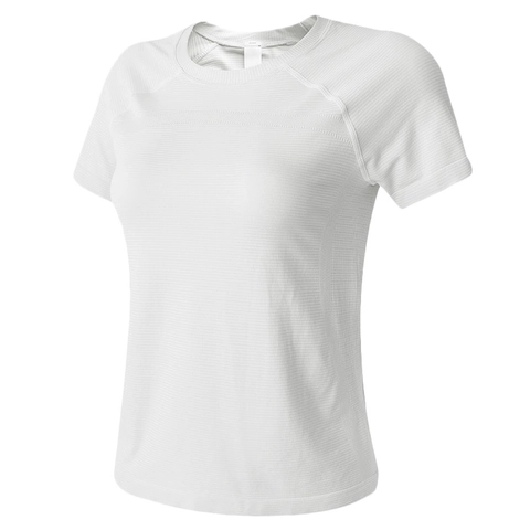 Women's Slim Fit Quick Dry Yoga T-Shirt Breathable Round Neck Short Sleeve Sporty Running Fitness Workout Top
