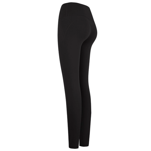 Damen Yoga Hose Hohe Taille Po-Lifting Bauchkontrolle Kompressions Leggings Für Pilates Fitness Studio Training Sport Eng Anliegend