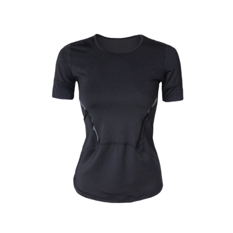 Women Slim Fit Quick Dry Sports T-Shirt Breathable Short Sleeve Running Yoga Fitness Top Mesh Lightweight Workout Apparel