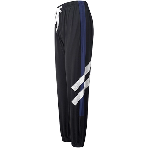 Pantalones Deportivos Jogger Informales para Mujer Ligeros Transpirables Secado Rápido Con Cordón Rayas Ropa Deportiva