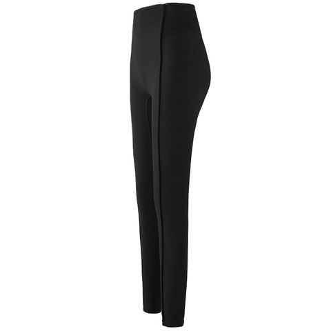 Women's High Waist Ribbed Yoga Leggings Peach Butt Lifting Workout Tights Seamless Sport Fitness Pants Slimming Running Trousers