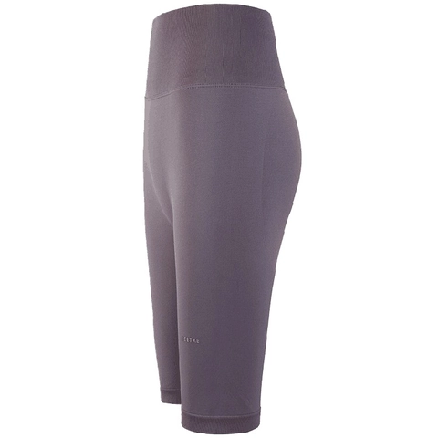Pantaloncini da Yoga da Donna a Vita Alta Controllo della Pancia Sollevamento Glutei Senza Cuciture Pantaloncini da Ciclista Asciugatura Rapida Palestra Corsa Fitness