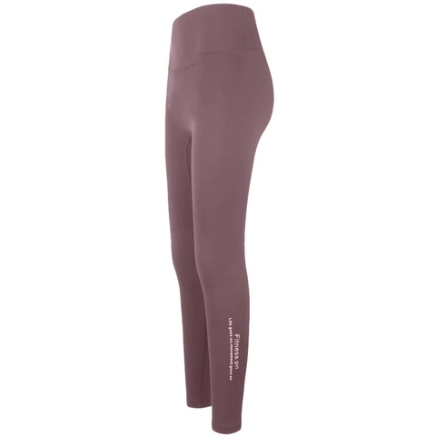 Damen Hohe Taille Yogahosen Bauchkontrolle Schlankmachend Leggings Buchstabendruck Schnelltrocknend Fitness Laufen Sport Pants