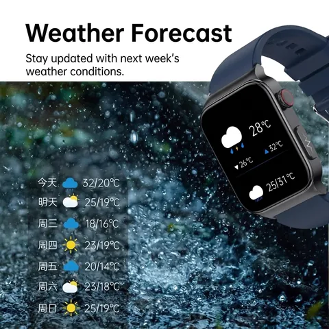 E500 Smart Watch Blood Glucose Oxygen ECG Heart Rate Monitoring Blood Pressure Tracker Sport Fitness Modern Smartwatch For Men Women