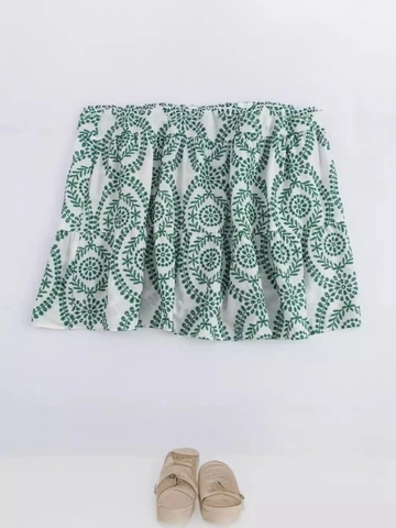 Dames Sexy V-hals Uitsparing Borduursel Maxi Jurk Boho Mouwloos Gelaagde Rugloos Vakantie Zomer Lange Jurk