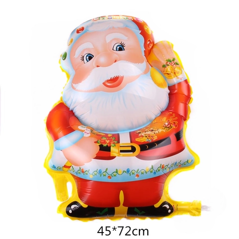 Palloncini Di Natale In Alluminio Cartone Animato Babbo Natale Renna Pupazzo Di Neve Pinguino Decorazioni Per Feste