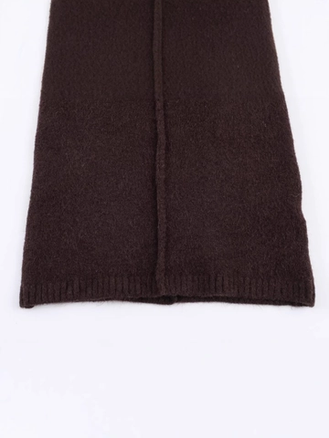 Women's High Neck Knitted Long Sleeve Solid Color Mini Dress Warm Plush Bodycon Straight Autumn Winter Fashion Short Dress