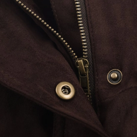 Giacca Bomber Chic Da Donna In Finta Pelle Scamosciata Con Collo In Piedi Marrone Cioccolato Soprabito Corto Largo Cappotto Pendolare Elegante
