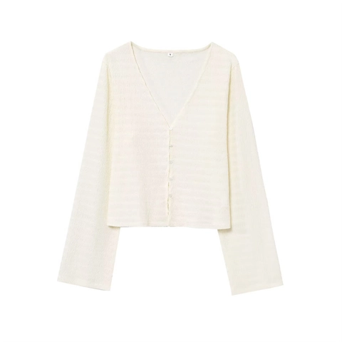 Completo Donna Casual Cardigan con Scollo a V Gilet e Pantaloni a Gamba Larga in Maglia a Coste Elegante