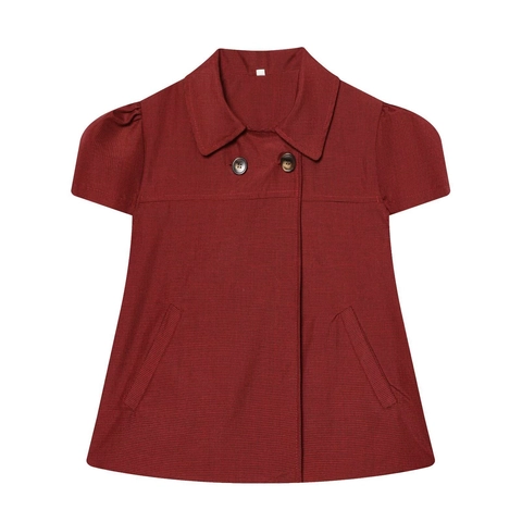 Camicetta a Quadri Donna Maniche Corte a Sbuffo Revers Abbottonata Top Casual Estivo Camicia a Quadri Poliestere