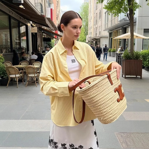 Dames Casual Gestreepte Shirt Met Lange Mouwen Losse Knoop Blouse Lichtgewicht Woon-Werkverkeer Revers Top Voor Dagelijks Kantoor Streetwear