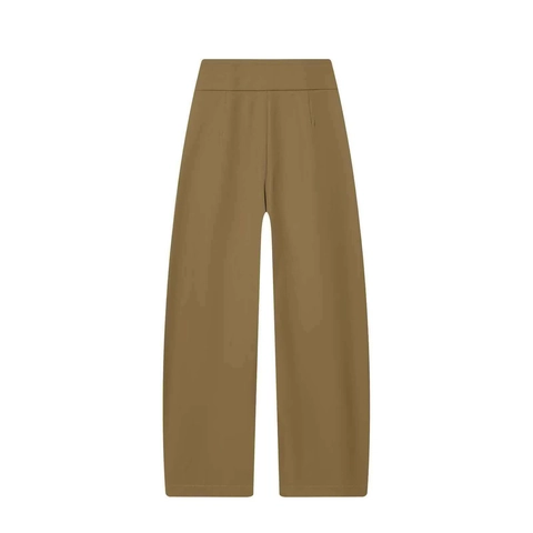 Pantaloni a Gamba Larga Donna Vita Alta Tinta Unita Vintage Allentato Dritto Pantaloni da Ufficio Casual Lunghi