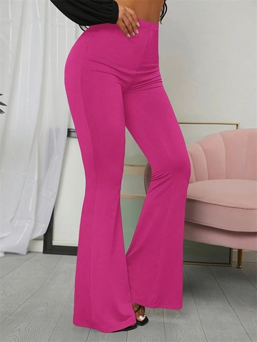 Women High Waisted Flare Yoga Pants Ruched Butt Lifting Workout Leggings Elastic Soft Polyester Spandex Bell Bottom Trousers