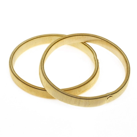 Uomo Elastico Metallo Molla Reggimaniche Professionale Barista Fasce Braccio Antiscivolo Supporto Manica Camicia Bracciale Vintage