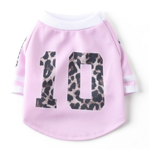Maglia da Calcio Traspirante per Animali Domestici Gilet a Rete per Cani e Gatti di Taglia Piccola Media Grande Abbigliamento Sportivo per Cuccioli