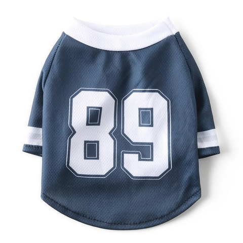 Maglia da Calcio Traspirante per Animali Domestici Gilet a Rete per Cani e Gatti di Taglia Piccola Media Grande Abbigliamento Sportivo per Cuccioli