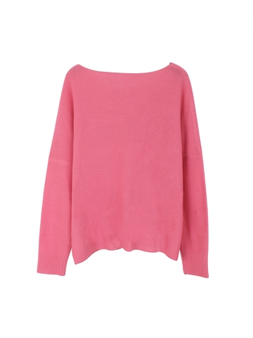 Maglione Pullover Donna Casual in Maglia Traforata Con Stampa Lettere Love Manica Lunga Larga Girocollo Top Vacanza Mare