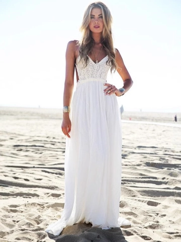 Weißes Spitzen Umstandskleid Maxi Rückenfrei Boho Satin Langes Kleid Für Schwangerschaft Fotoshooting Strand Urlaub