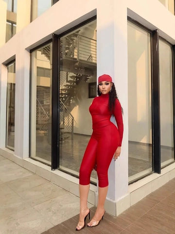 Dames Sportieve Melkzijde Outfit Lange Mouw Halve Rits Opstaande Kraag Top Capri Leggings En Hoofdband Streetwear Fitness