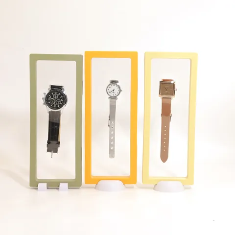 Floating Display Frame Suspended Storage Box ABS Plastic High Elastic PE Film For Jewelry Coin Medal Anti Dust