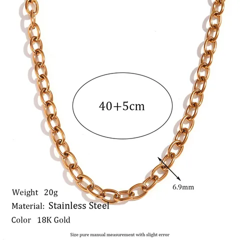 Minimalista Acciaio Inossidabile Placcato Oro 18K Catena a Croce Collana Bracciale Cavigliera per Donna Gioielli Moda
