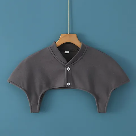Scaldaspalle Unisex in Dralon Gilet Caldo per Dormire Shrug per Confinamento Postpartum Stanza Aria Condizionata Protezione Collo