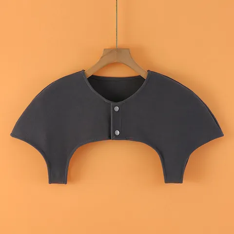 Damen Herren Dralon Warmer Schulterschutz Einfarbig Thermische Schulterstütze Mit Druckknopf Zum Schlafen Klimatisiertes Zimmer